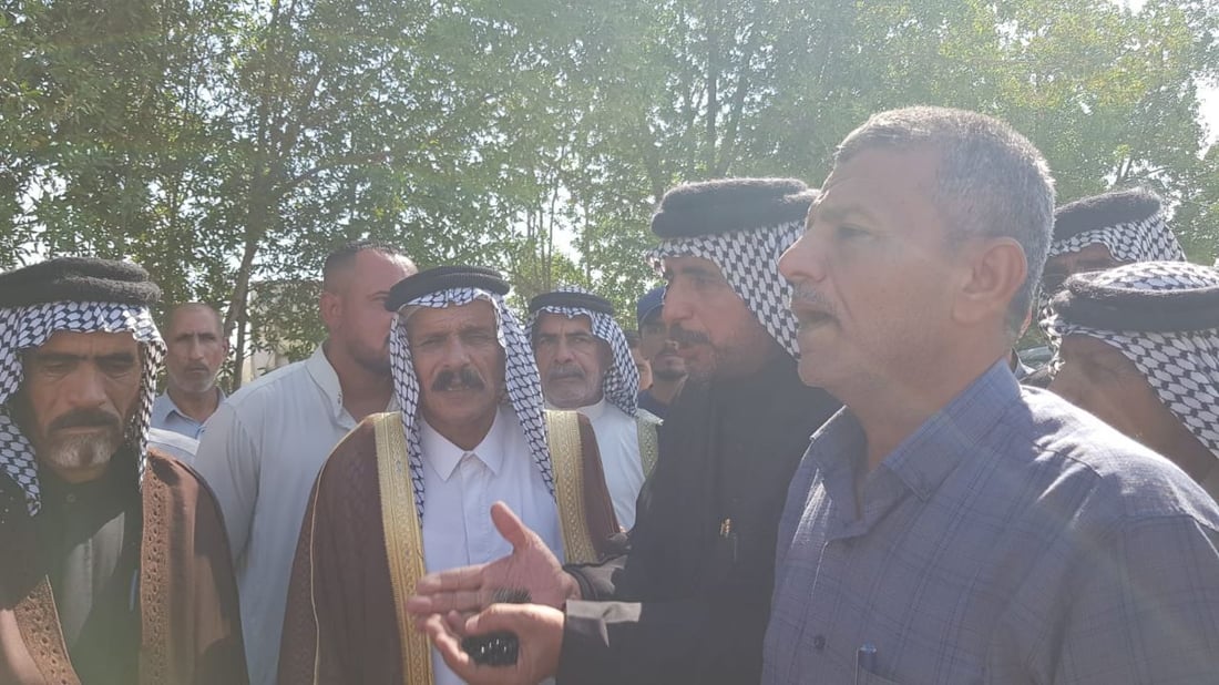 صور: تظاهرة غاضبة طلباً للماء في المسيب والموارد ترفض “التلاعب بالحصص”