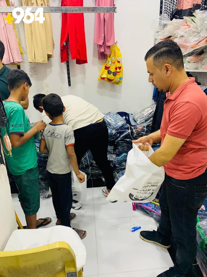 في ذكرى الجرح.. شباب “العزيزية أم الخير” يسعدون الأيتام قبل العيد (صور)