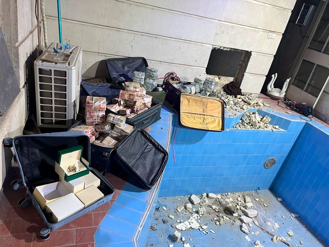الدريل بدأ يحفر بيت الوكيل النفطي الآخر وأول وجبة 11 مليون دولار داخل الجدران