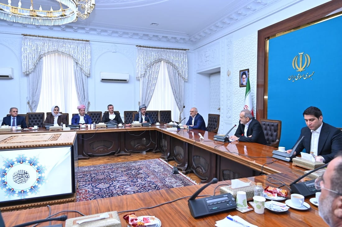 پارێزگارەکانى هەرێم و سەرۆک کۆمارى ئێران کۆبوونەوە