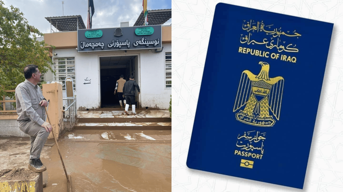 پاسپۆرتی سلێمانی دەیەوێ لە یەک رۆژدا پاسپۆرتی هاوڵاتیانی چەمچەماڵ بداتەوە