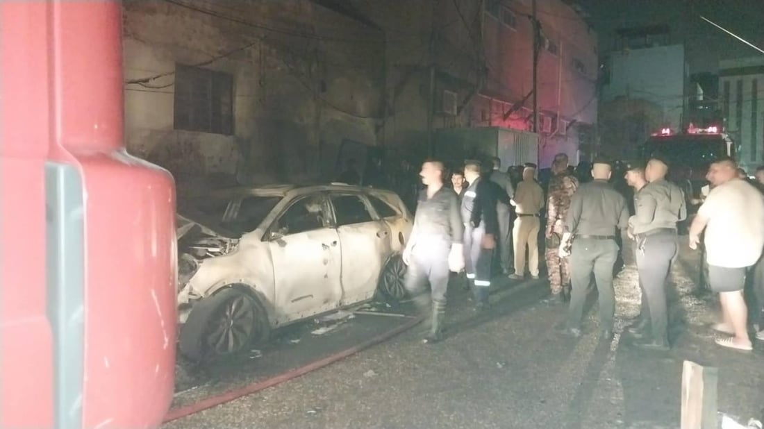 فيديو: حريق في مكتب المرجع الحكيم بشارع الرسول وسط النجف.. الإطفاء تسيطر على الموقف