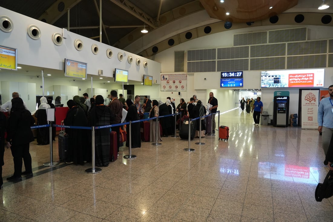 یەکەمین گەشتى ئاسمانى راستەوخۆ لە نێوان فڕۆکەخانەى مەدینەى منەوەرە و سلێمانى دەستیپێکرد