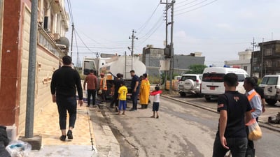 بارانی بەخوڕ ماڵەکانی گەڕەکی بەهاری نوێی بێحاڵ کردووە