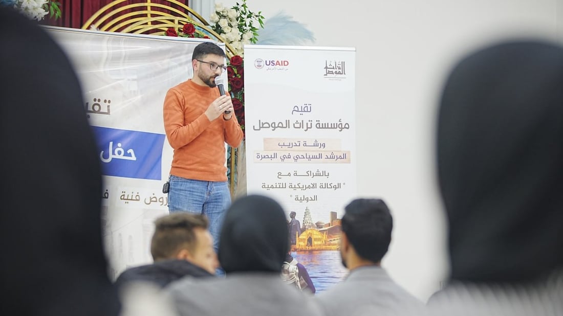 صور: يوم مميز في الزبير.. جهود موصلية لإحياء تراث المدن القديمة واللحن بصراوي