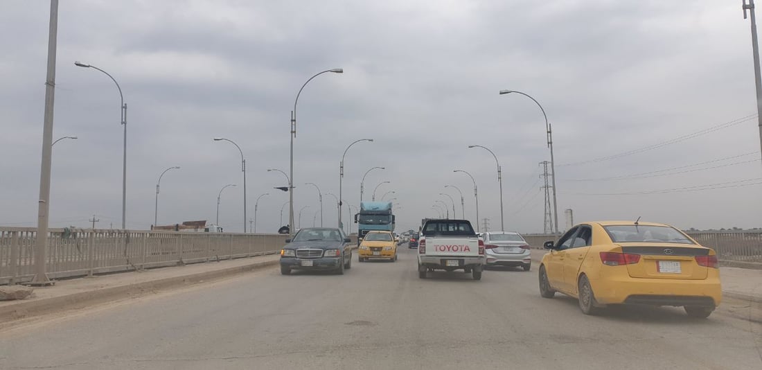 السماوة: اتجاه واحد للعبور على جسر “آل جروخي” لحين إكمال أعمال الصيانة