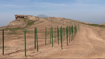 Tensions rise as Kurdistan Region locals protest Iran-Iraq border fence
