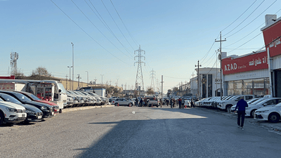 بڕیاری داخستنی پێشانگاکانی فرۆشتنی ئۆتۆمبێل لە رۆژانی هەینی جێبەجێکرا