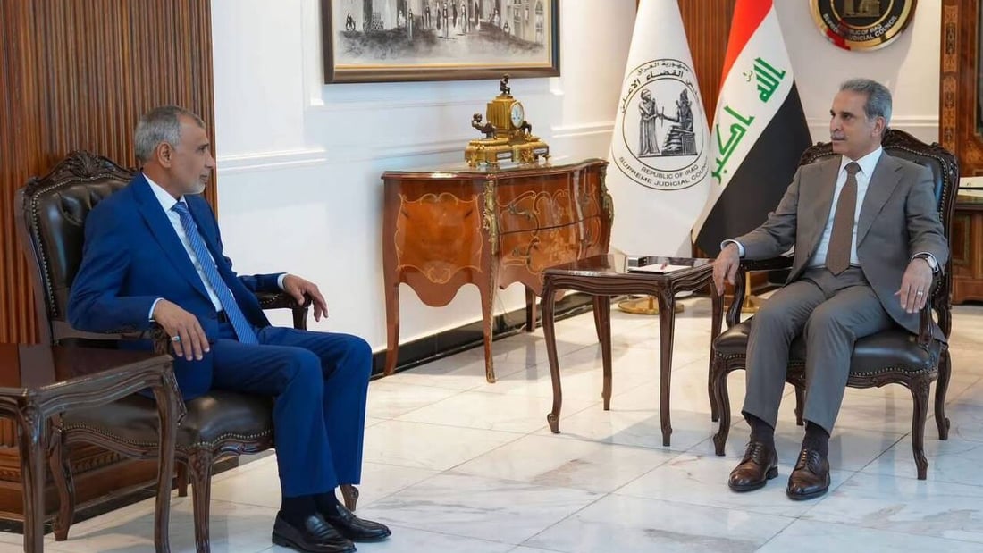 القاضي زيدان يبحث مع وزير المالية آلية الحفاظ على الأموال المتحصلة من الفساد