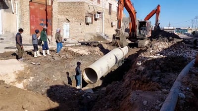 بداية خير على سوق الشيوخ.. هذه هي المناطقُ المشمولة بأكبر مشروع خدمي (فيديو)