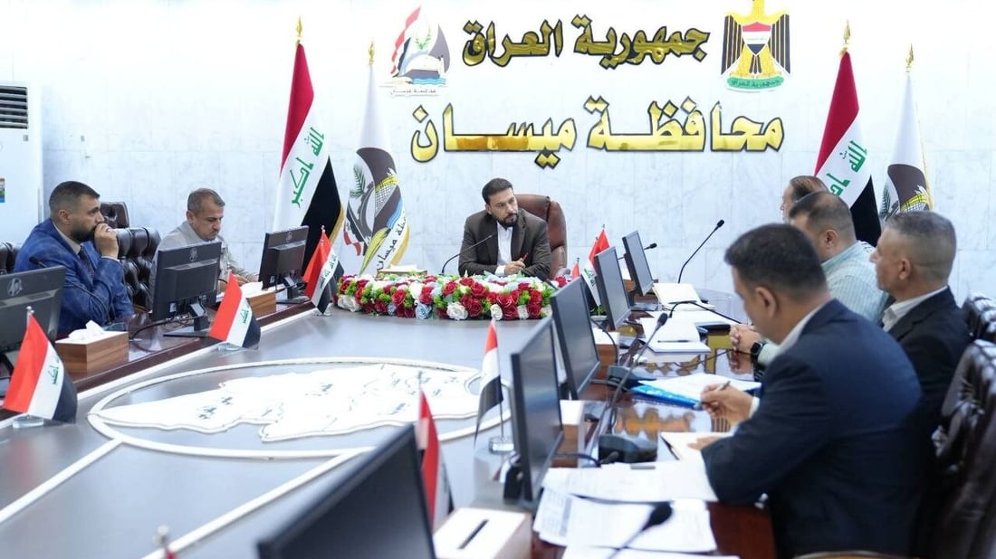 محافظ ميسان يلوح بإجراءات قانونية ضد المشاريع الاستثمارية المتلكئة
