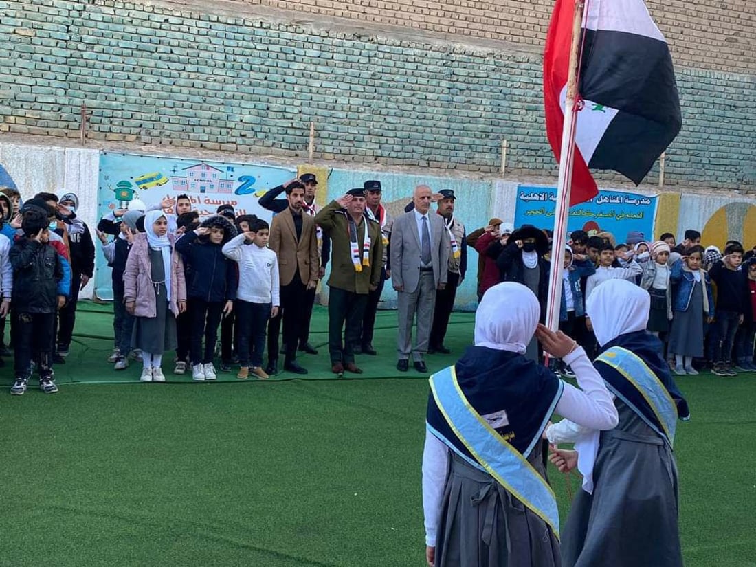 صور: الشرطة المجتمعية تجري جولة في مدارس السماوة للتحذير من المخدرات