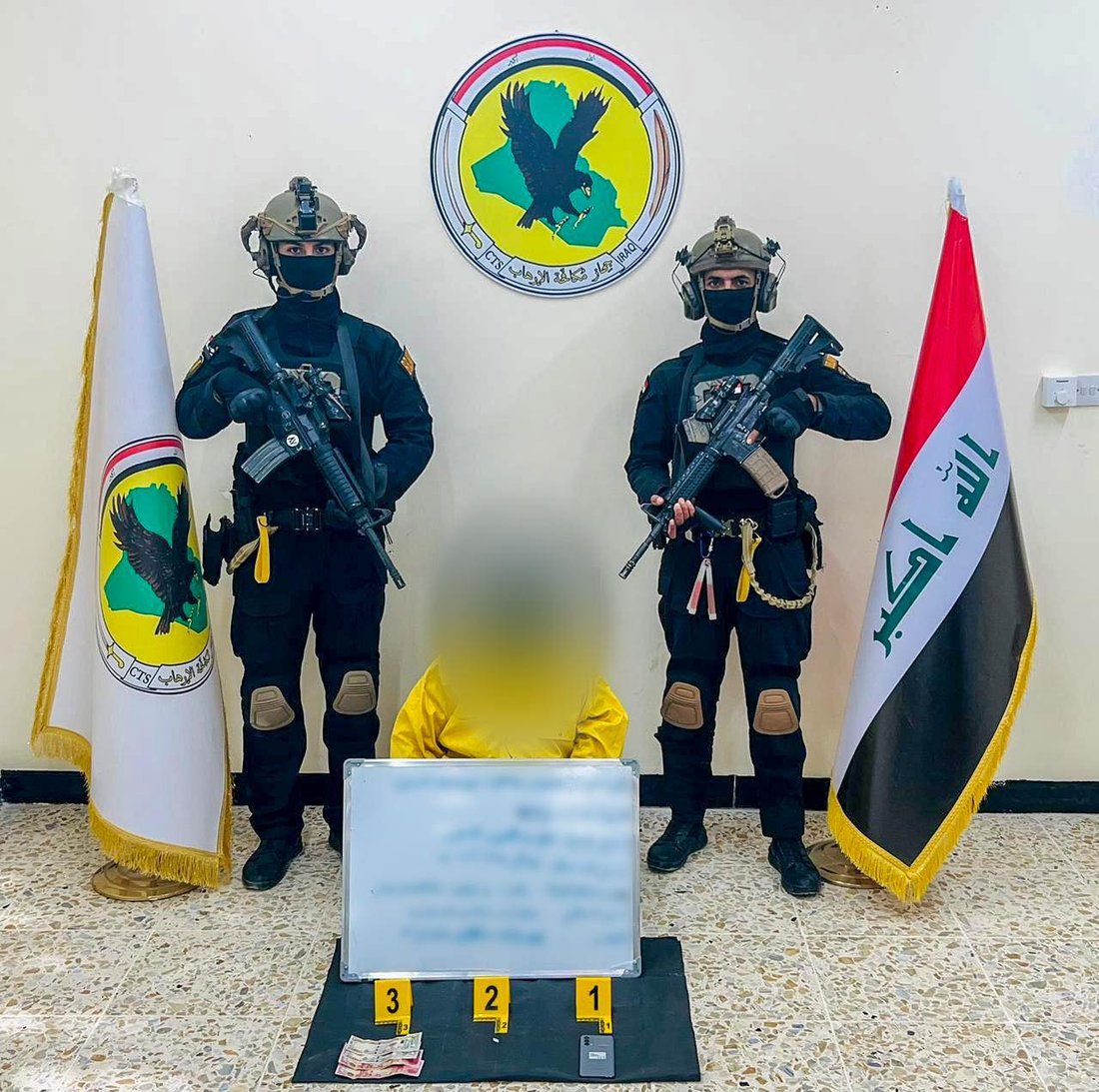 صور: جهاز مكافحة الإرهاب يطيح بخمسة إرهابيين