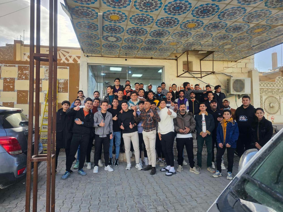 صور: الحلبوسي وكاساس وآلاف الجماهير خلال مباراة انتهت بالتعادل بين الكرمة والزوراء