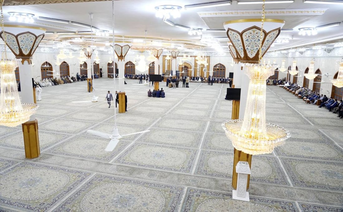 البصرة: السوداني في ديوان زعيم الشيخية وكل الوجهاء حضروا (صور)