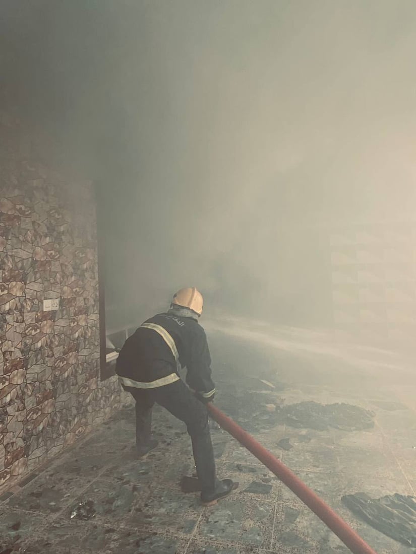 حتى المستمسكات لم تسلم.. شرارة “سبلت” أحرقت منزلاً في خان بني سعد (صور)