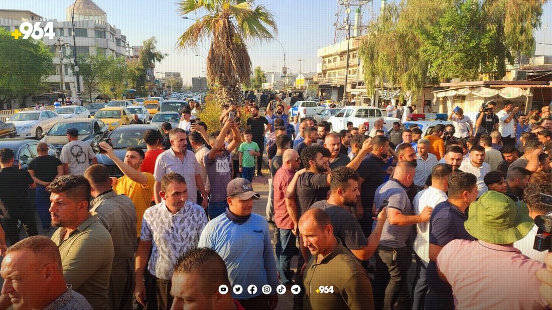 تەقە بەسەر خۆپیشاندەرانی رەحیماوا دەکرێت