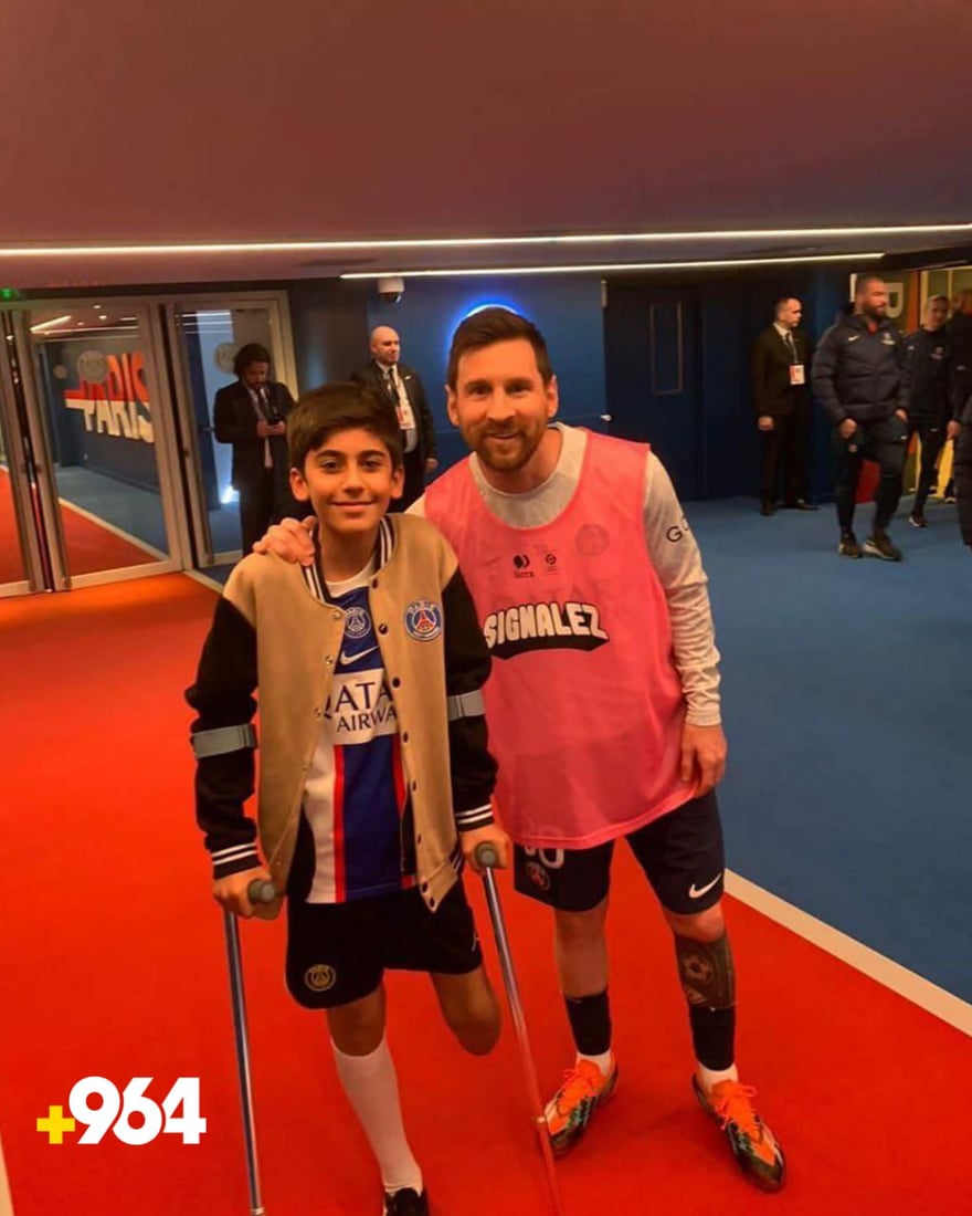 ئەحمەد محەمەد چاوی بە مێسی و ئیمپاپی دەکەوێت