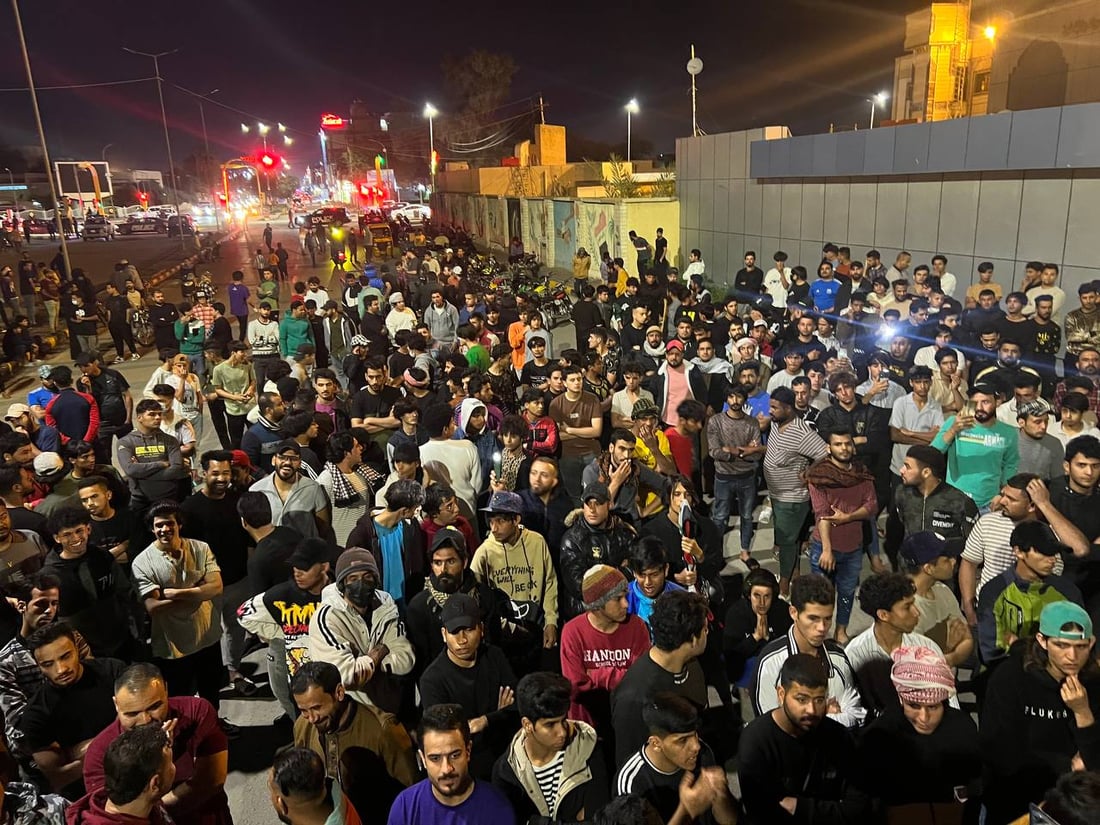 صور: تظاهرة ليلية حاشدة في الكوت تطالب بالانفصال الإداري وحصة من الأمن الغذائي