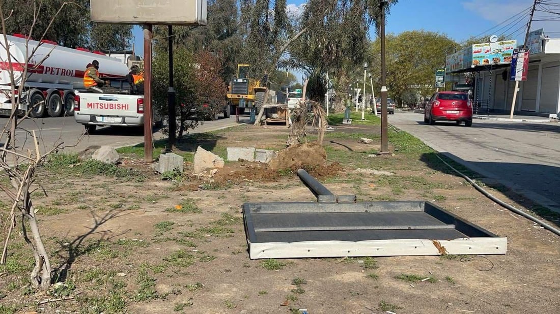 لە کەرکوک تابلۆ و ریکلامی بێ مۆڵەت لە شەقام و شۆستەکان لادەبرێن