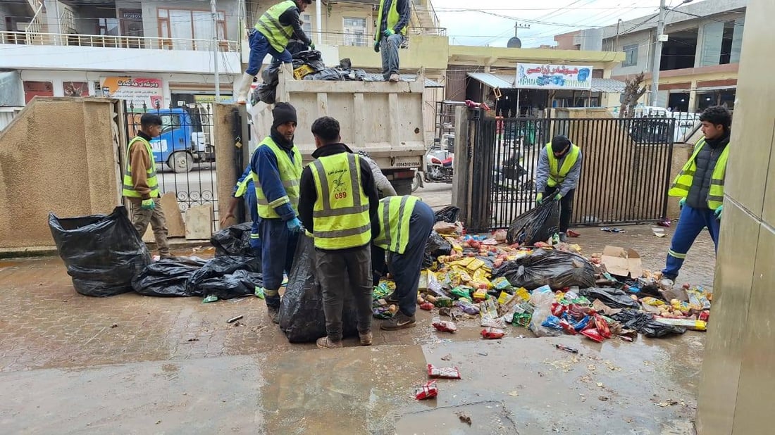 لە چەمچەماڵ 15 تۆن خۆراک و شمەکی بەسەرچوو لەناوبران