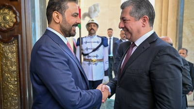 عەلى زەیدى پەیوەندى تەلەفونى بە مەسرور بارزانییەوە کرد