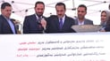 خوشناو يضع حجر أساس لإكساء شارع 30 في أربيل الجديدة وربطه بطريق الـ120