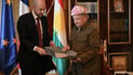 Barzani, French FM discuss Syria, Turkey peace process in Erbil meeting