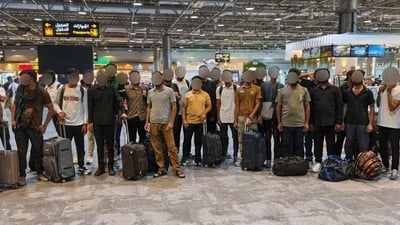 Iraq deports 55 residency law violators through Najaf and Basra airports