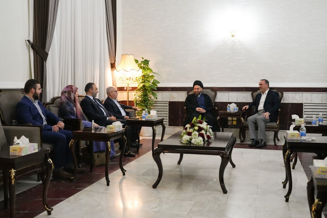 صور: عمار الحكيم يزور ياسر صخيل ويبحث معه تنشيط العمل الرقابي