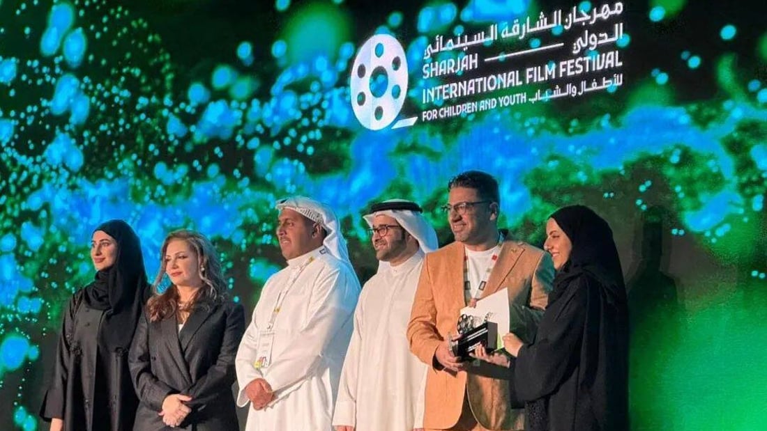المخرج البصري بهاء الكاظمي يفوز بجائزة أفضل فيلم قصير في الشارقة