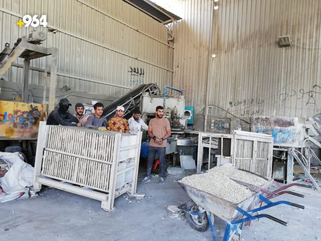 منتجها أفضل بأحجار كردستان.. معامل كاشي بغداد عاجزة أمام الإيراني “الأنيق الرخيص”