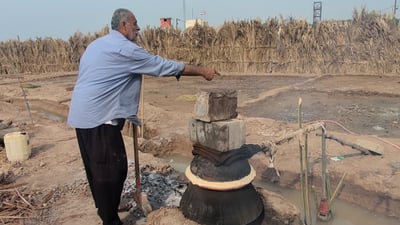 Basra residents turn to traditional palm water for digestive relief