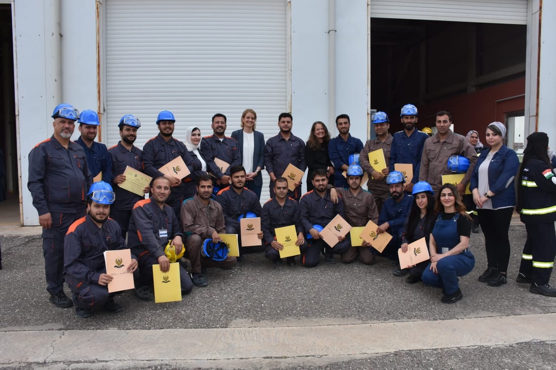 ناوەندی قەیرانەکان 17 رۆژنامەوانی لەسەر “وەڵامدەرەوەی یەکەم” راهێنا