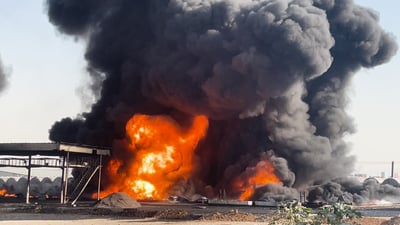 پاڵاوگەیەک لەسەر رێگاى گوێر ئاگرى گرت