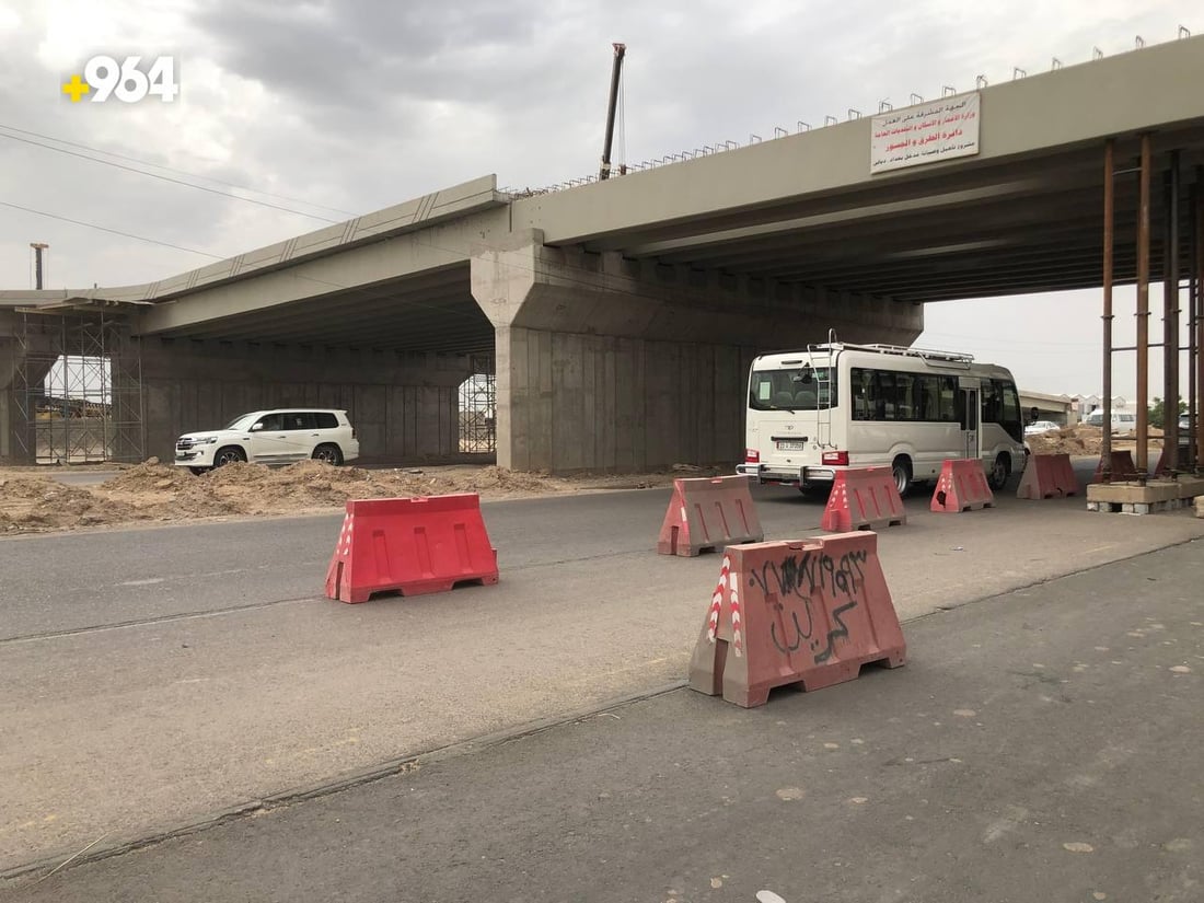 صور من مدخل بغداد: طريق “السكران” آمن ولائق وسريع.. أعمال صب الجسور انتهت