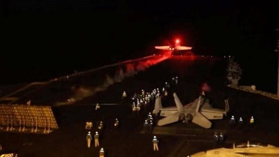 ئه‌مریكا به‌ تۆماهۆك حوسییه‌كانی مووشه‌كباران كرد