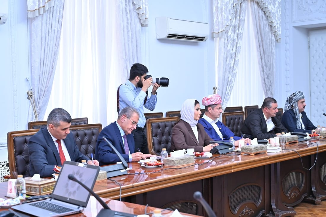 پارێزگارەکانى هەرێم و سەرۆک کۆمارى ئێران کۆبوونەوە