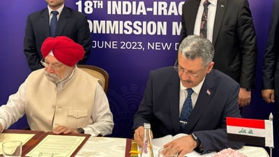 بعد توقيع مذكرة تفاهم ثنائية.. العراق يفتح أبواب الاستثمار للشركات الهندية