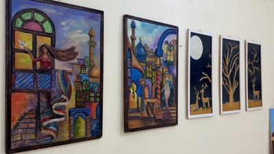 الخالص تفرجت على وجه سليماني ولوحات المرجع الأعلى جمعت المحبين