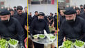 فيديو: الصدر يوزع الرياحين على زوار الحنانة هذه الليلة