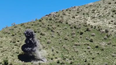 بەڕێوەبەرایەتی مینی سلێمانی چەندین مین و تەقەمەنی لە سروچک تەقاندەوە