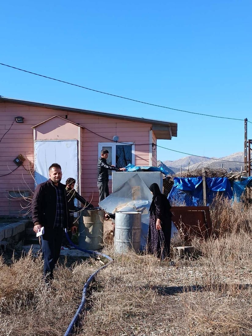 سەرماکەی پێنجوێن بەهێزتر بووە؛ نەوت نێردرا بۆ قوتابخانەکان