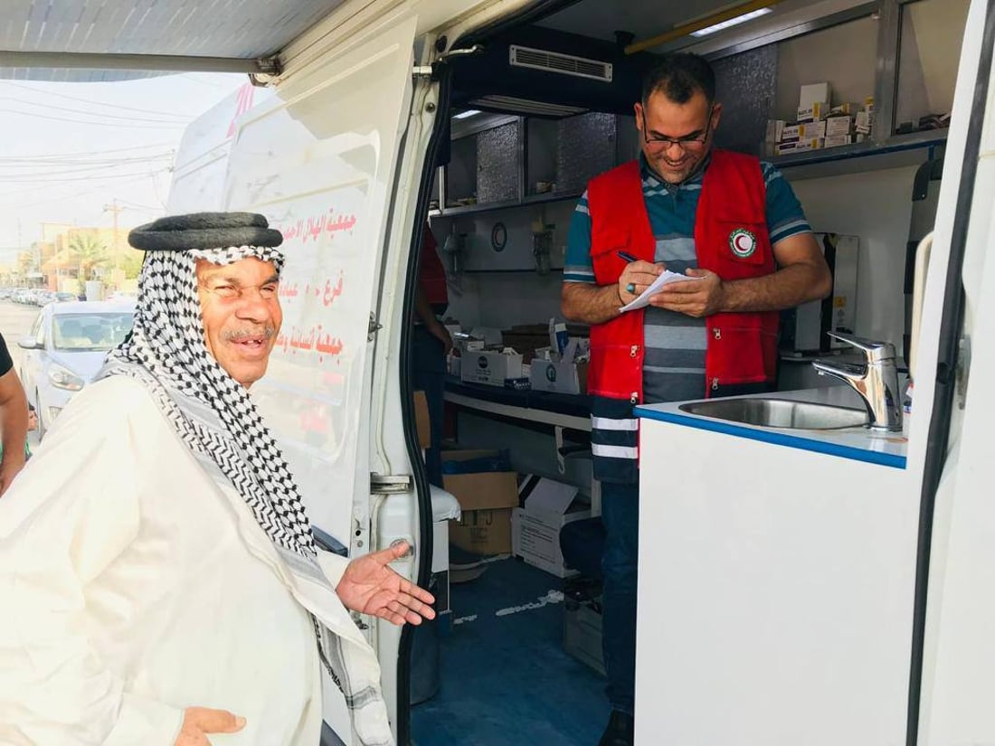 الناصرية: خدمات طبية وعلاج مجاناً للفقراء وسكان العشوائيات (صور)