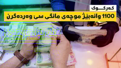 وانەبێژانى کەرکوک موچە وەردەگرن