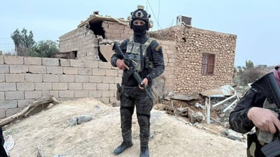 تفجير انتحاري ينهي تحصن قيادي داعشي أثناء محاصرته في الأنبار