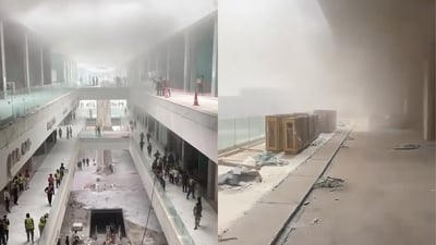 مۆڵێكی گەورە لە بەغدا ئاگری گرت