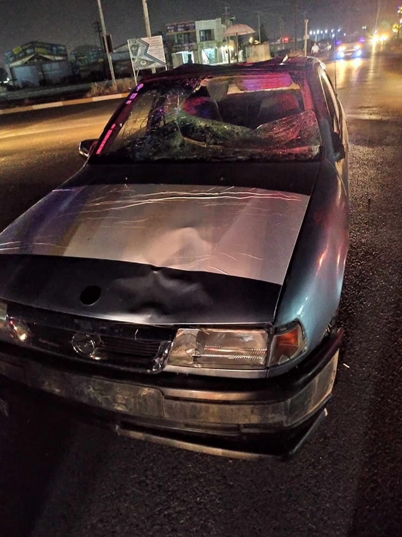 ئۆتۆمبێلێک پیاوێکی کوشت و ژنەکەشی بریندار کرد