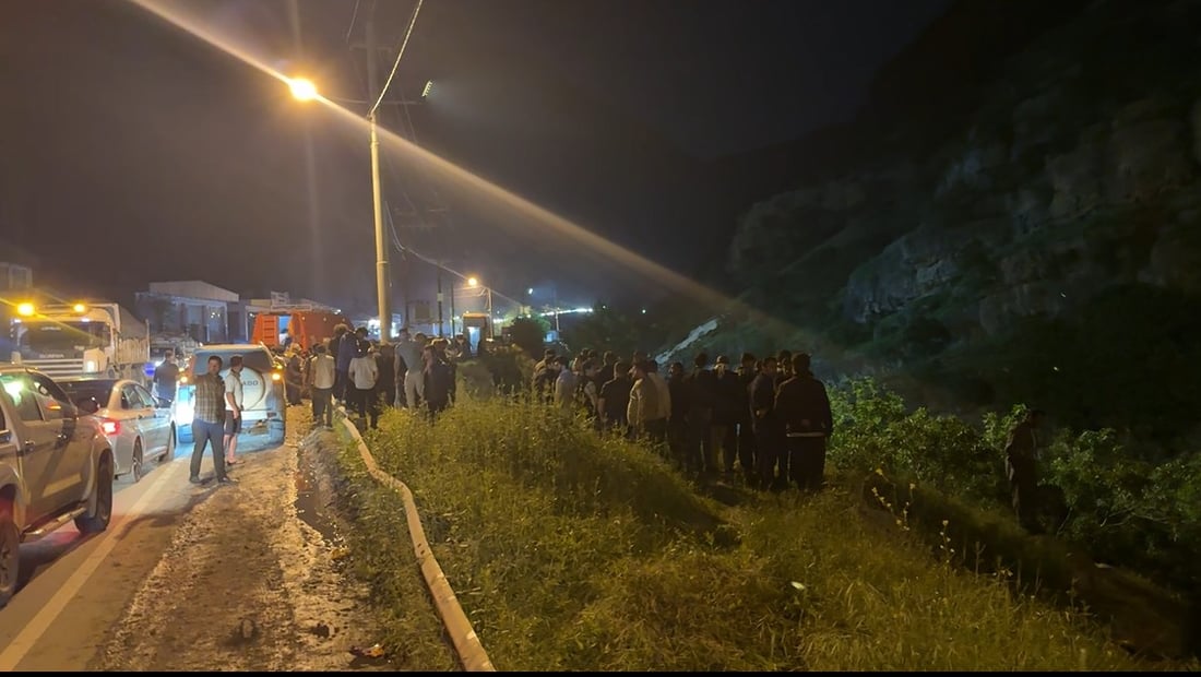 سێ منداڵ و ئۆتۆمبێلەکە لە رووباری گەلی عەلی بەگ چارەنوسیان نادیارە