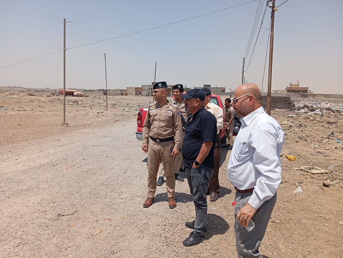 Unregulated waste site uncovered in Baghdad’s Al-Zawraa district following citizen complaints